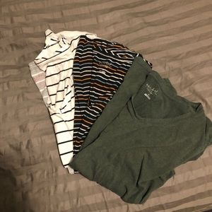 Isabel Maternity V-neck Tshirts (4)